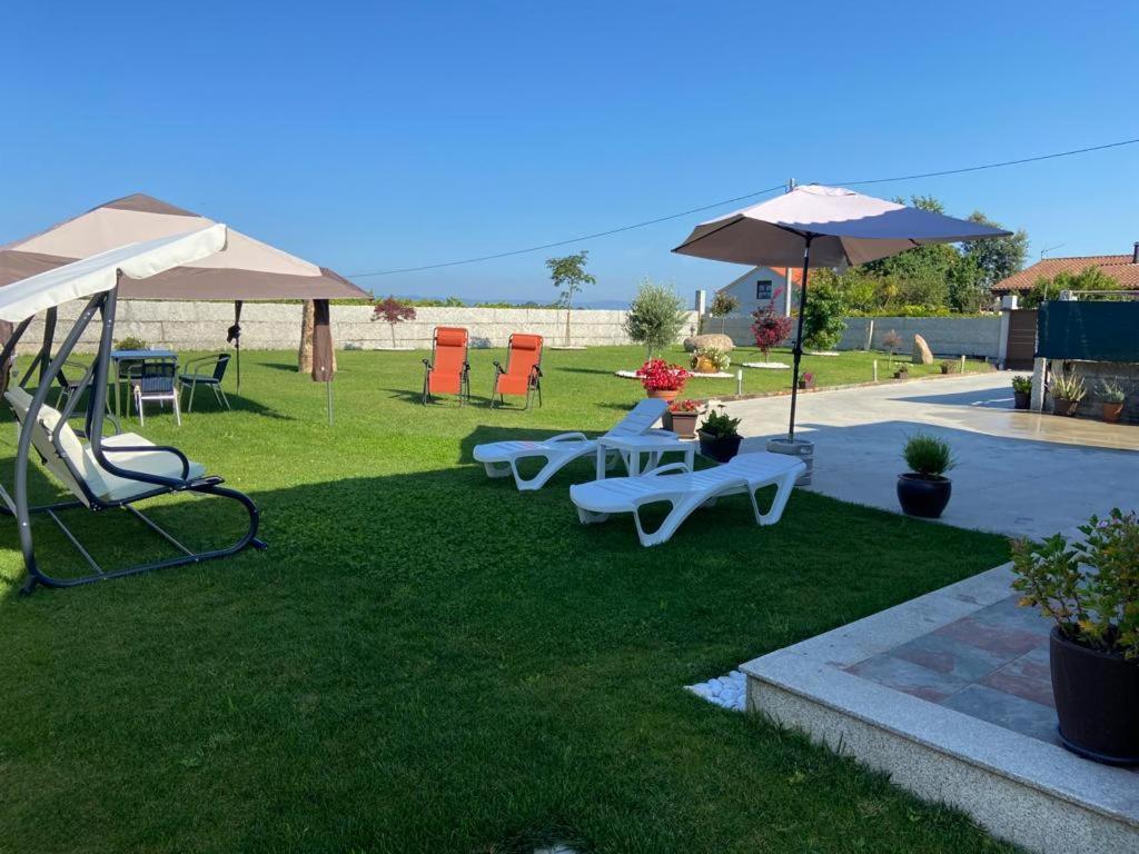 La Casa De Anne Villa Ribadumia Kültér fotó